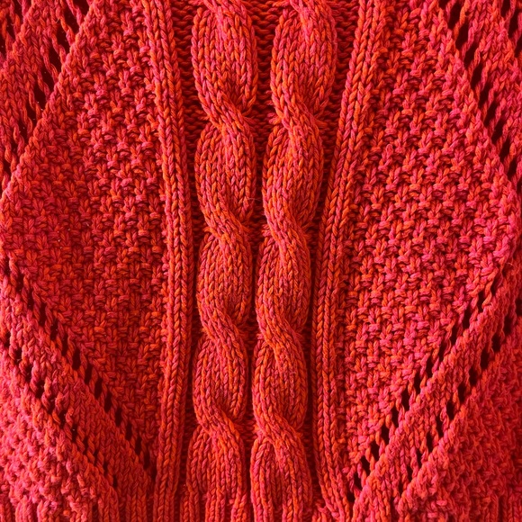 American Eagle Ladies pink knit sweater - Picture 7 of 8